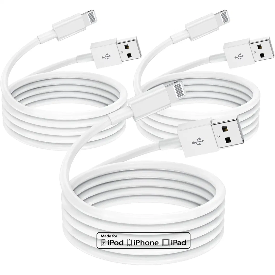 3FT 6FT 10FT TPE Lightning Cable for iPhone iPad USB Cable Phone Charger Cable Data USB C Cable for iPhone Charger Cable Phone Accessories