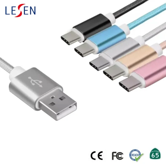 USB 2.0 3.0 3.1 a Male Type C to Fast USB Cable Data Charging Cable